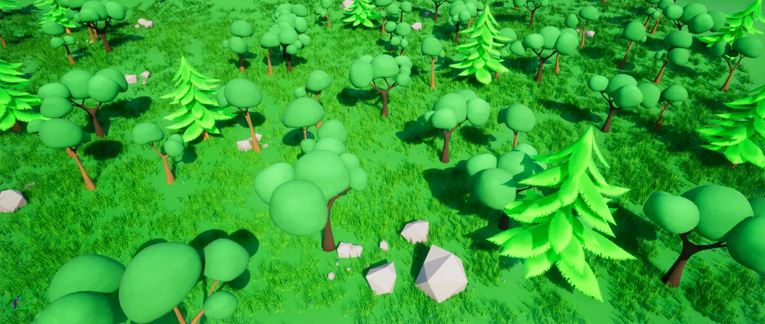 Stylized Forest Pack - Low Poly Low-poly 3D model_17