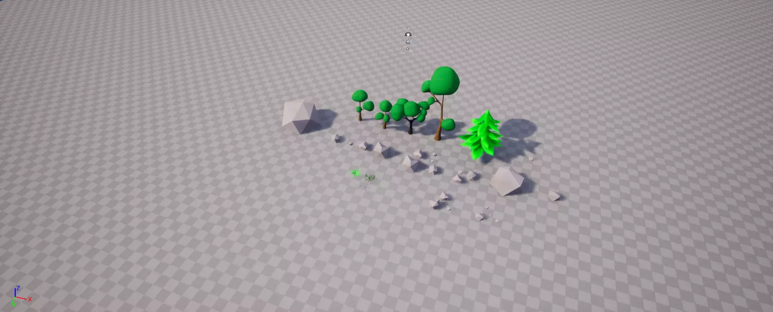  Stylized Forest Pack - Low Poly Low-poly 3D model_1