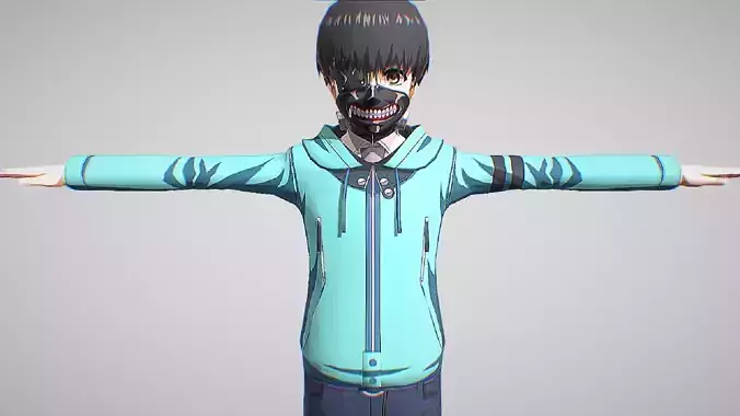 Ken Kaneki - Masked Skin - Tokyo Ghoul - Re-Birth