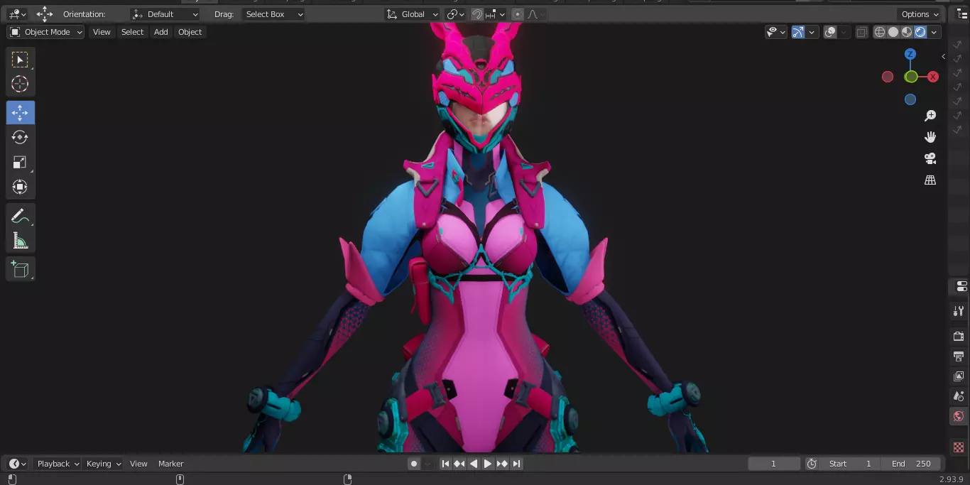 The First Descendant Skin 6 3D model_57