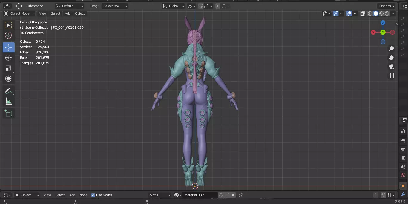The First Descendant Skin 6 3D model_5