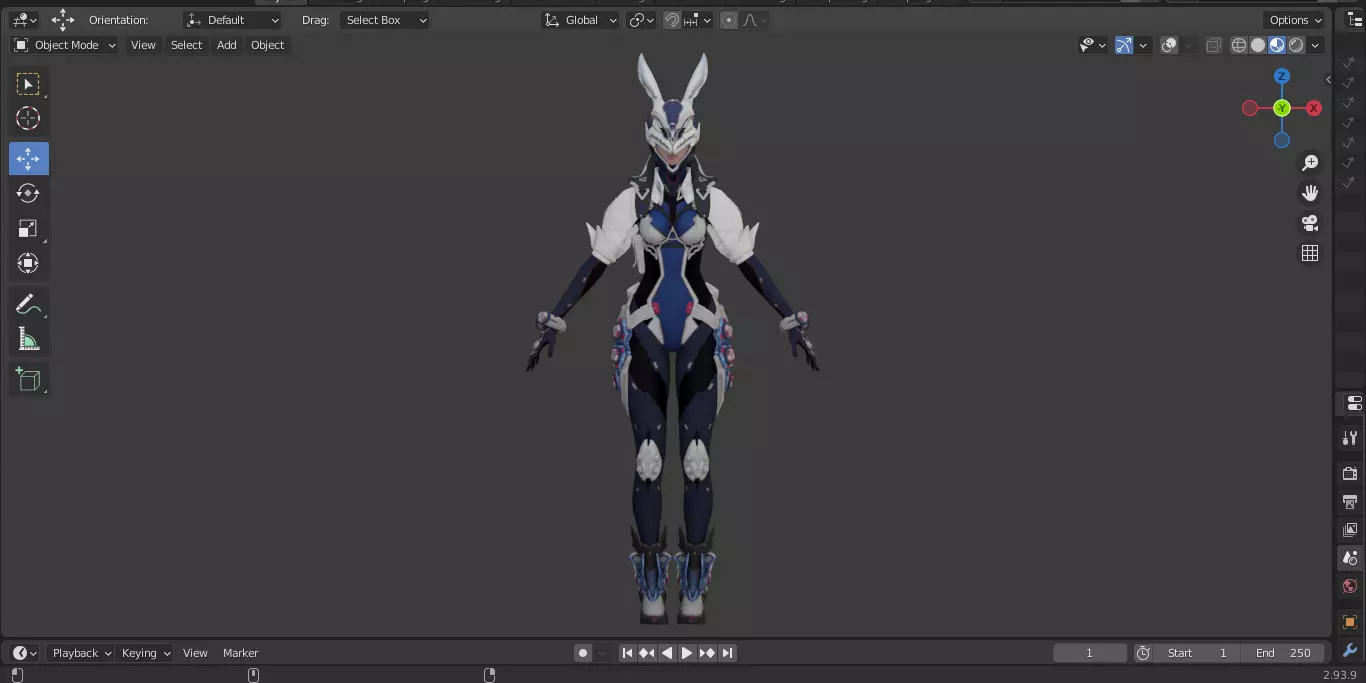 The First Descendant Skin 6 3D model_52