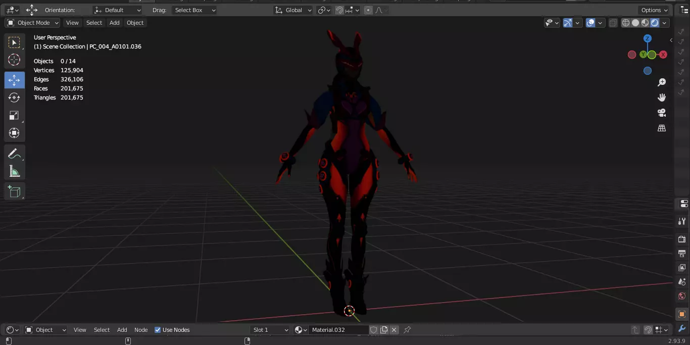 The First Descendant Skin 6 3D model_48