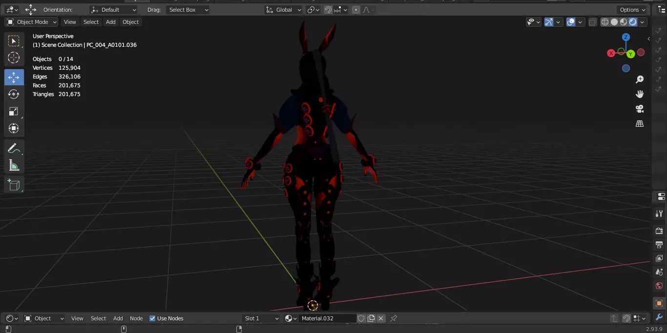 The First Descendant Skin 6 3D model_51