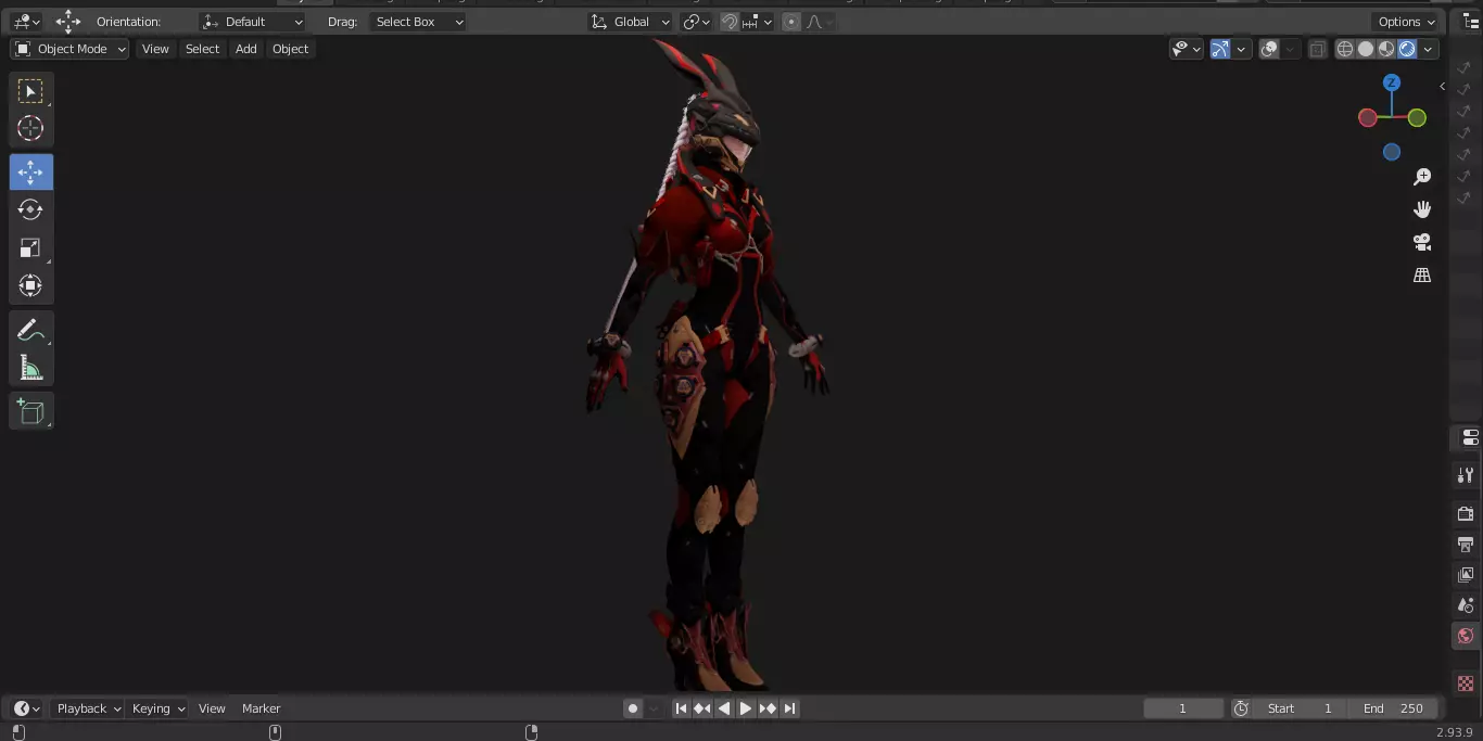 The First Descendant Skin 6 3D model_39