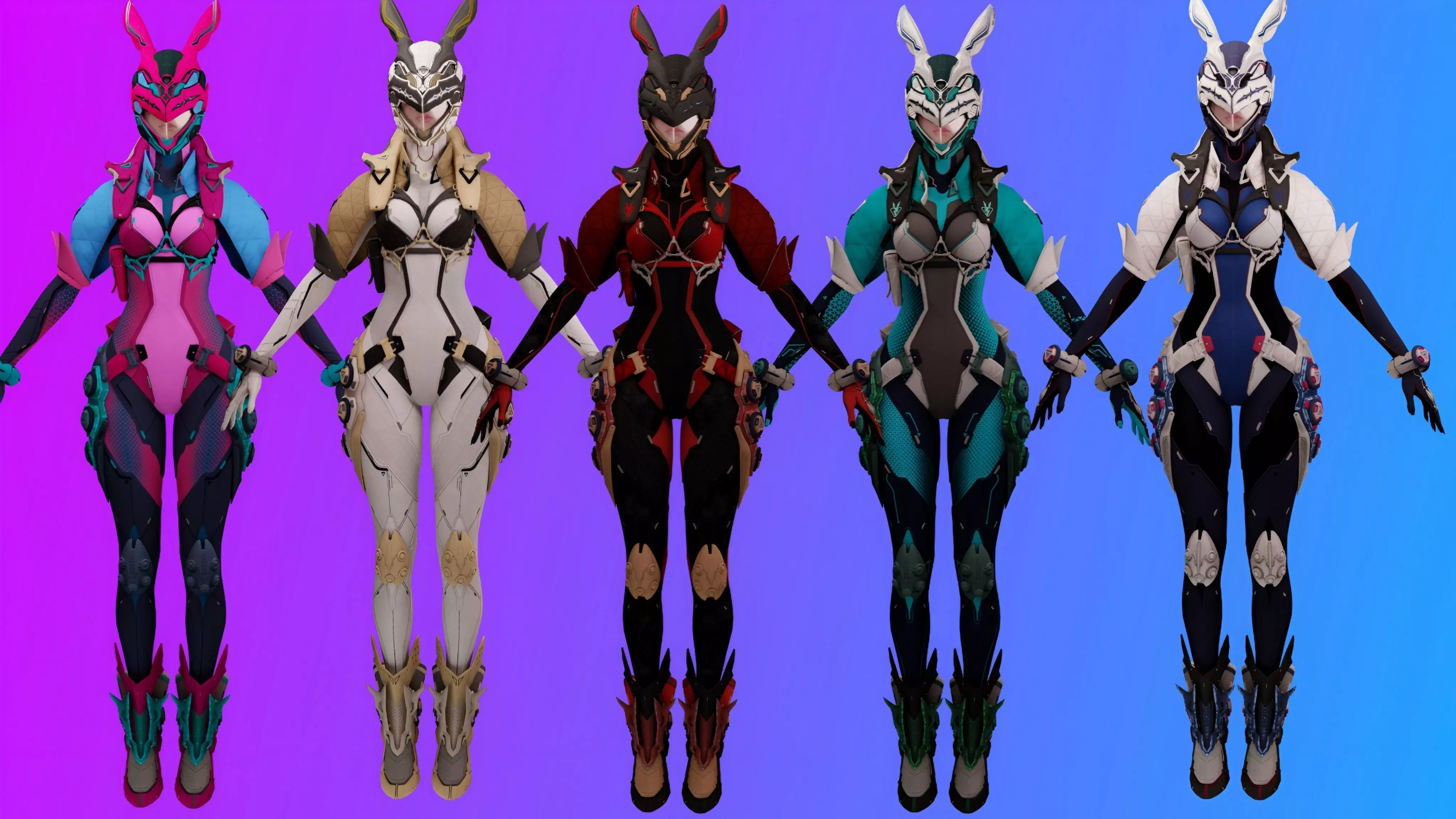 The First Descendant Skin 6 3D model_67