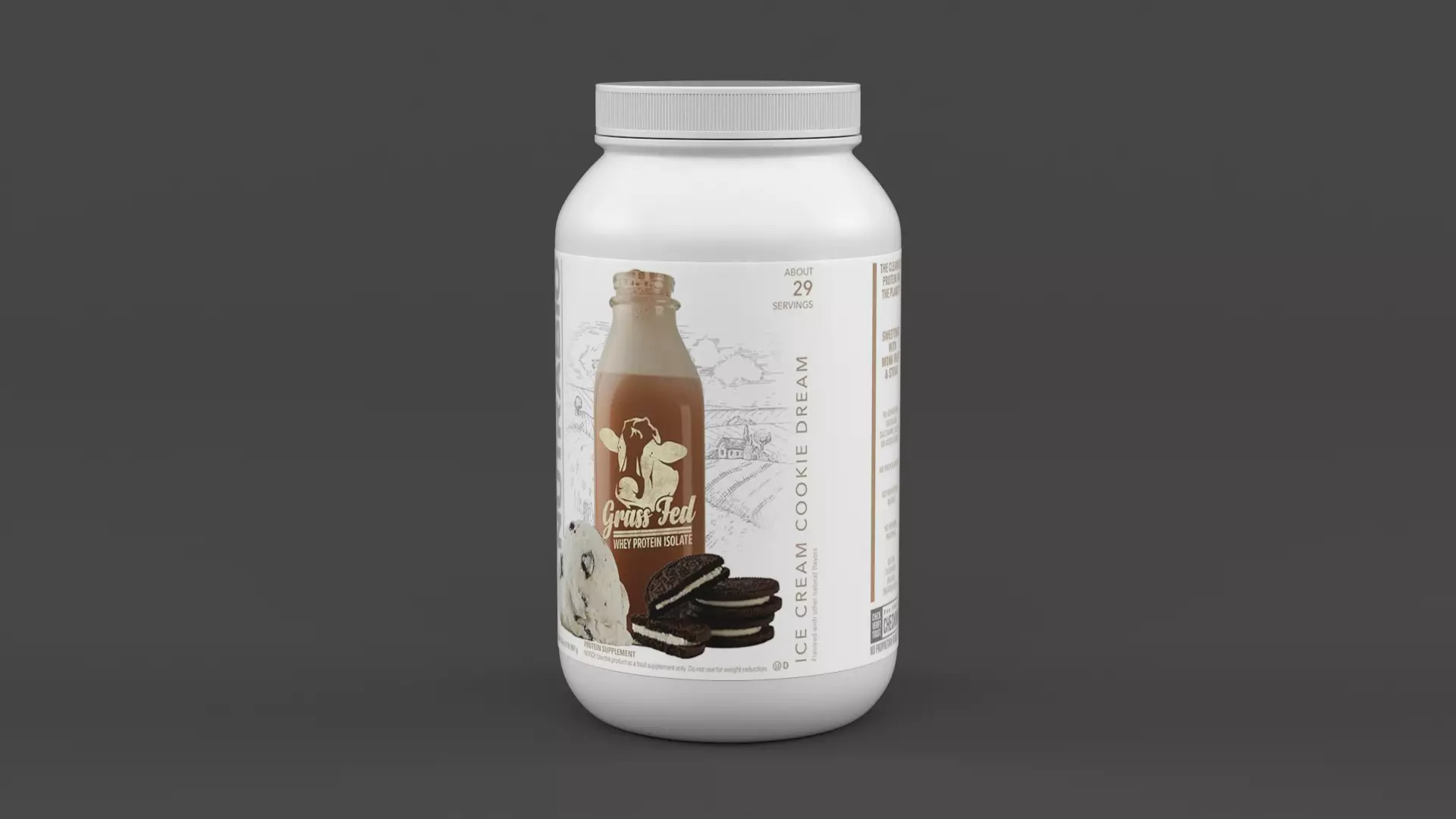 Protein Powder 3D model_4