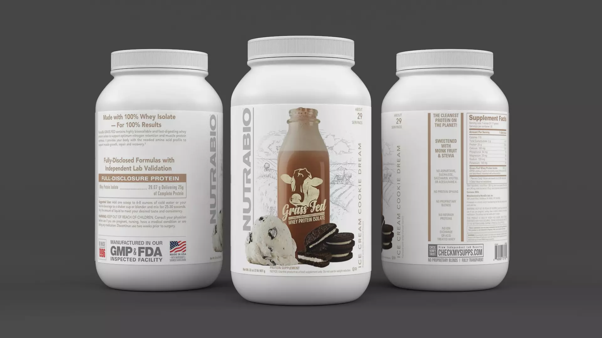 Protein Powder 3D model_0