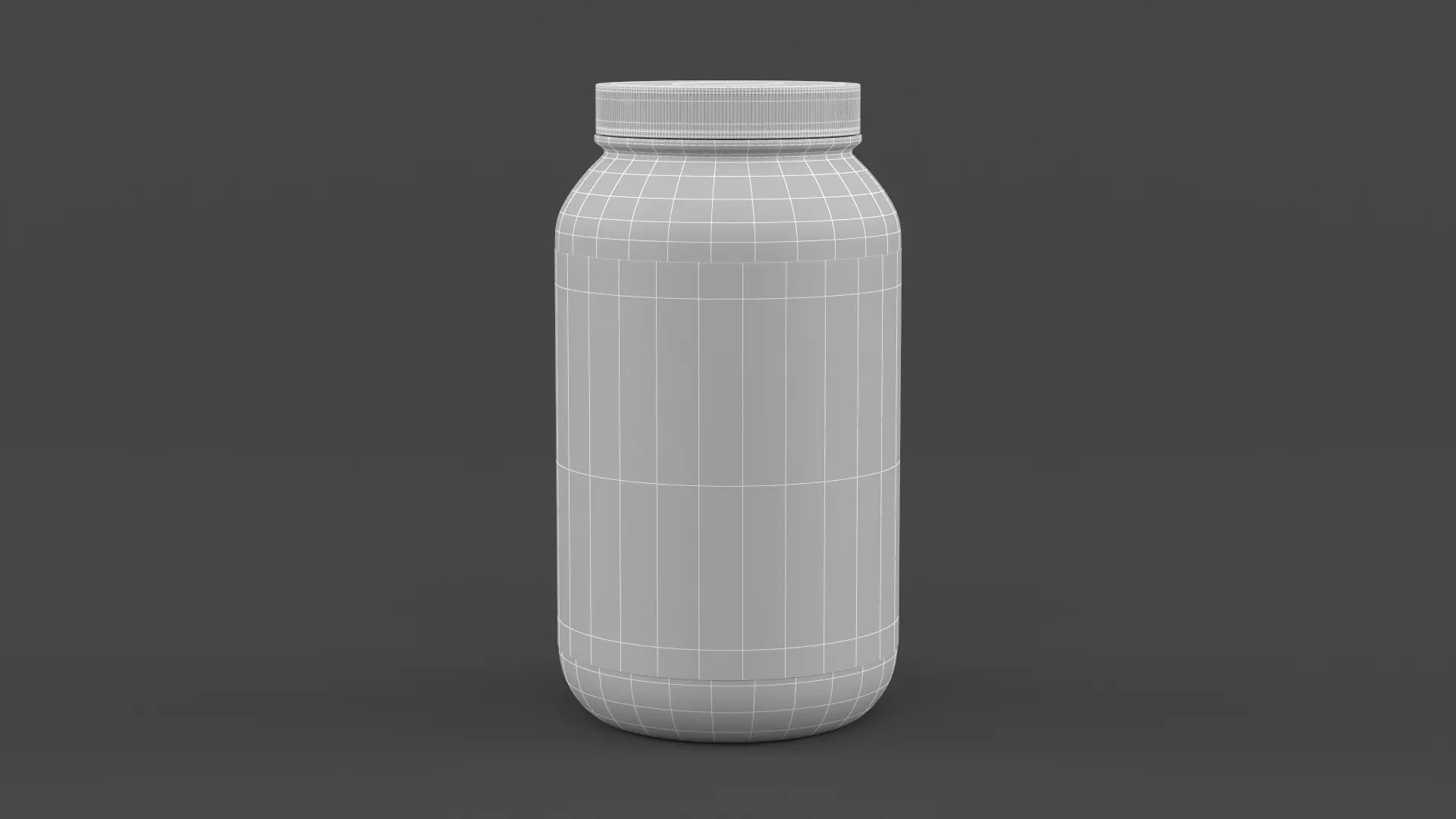Protein Powder 3D model_6