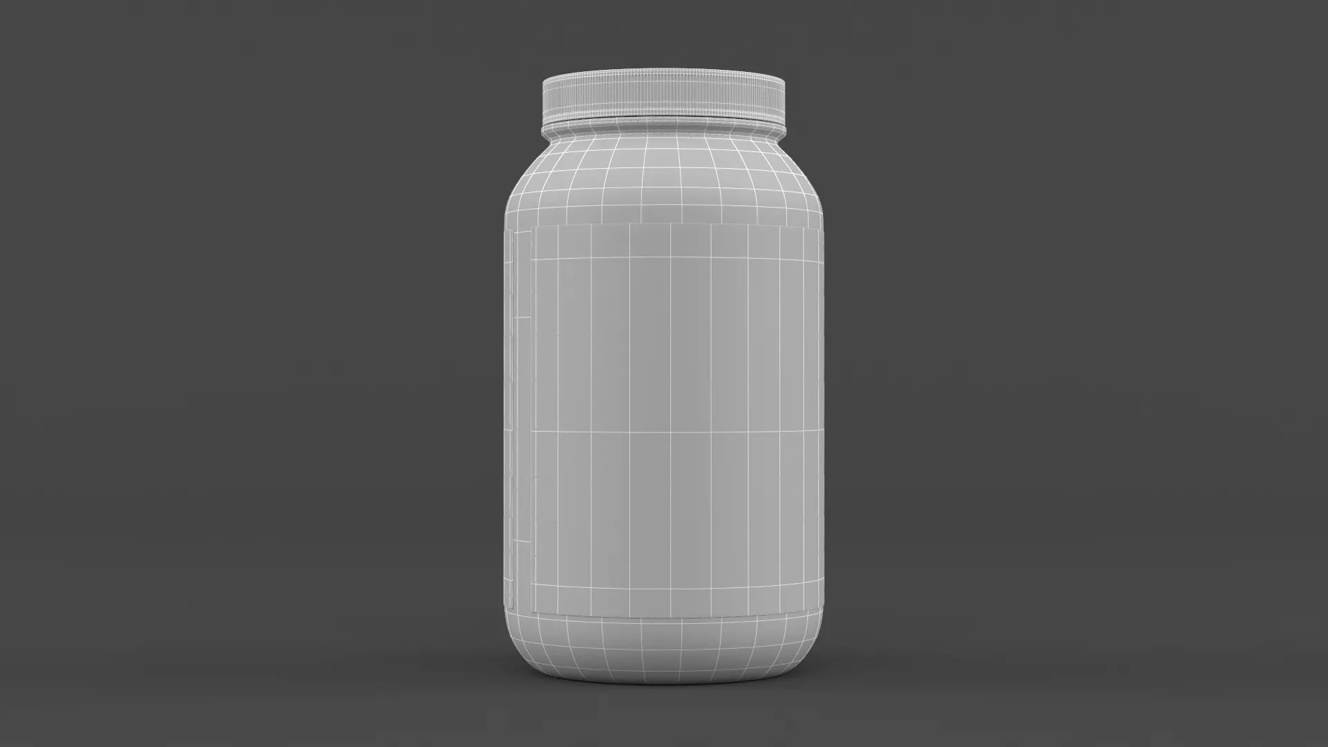 Protein Powder 3D model_9