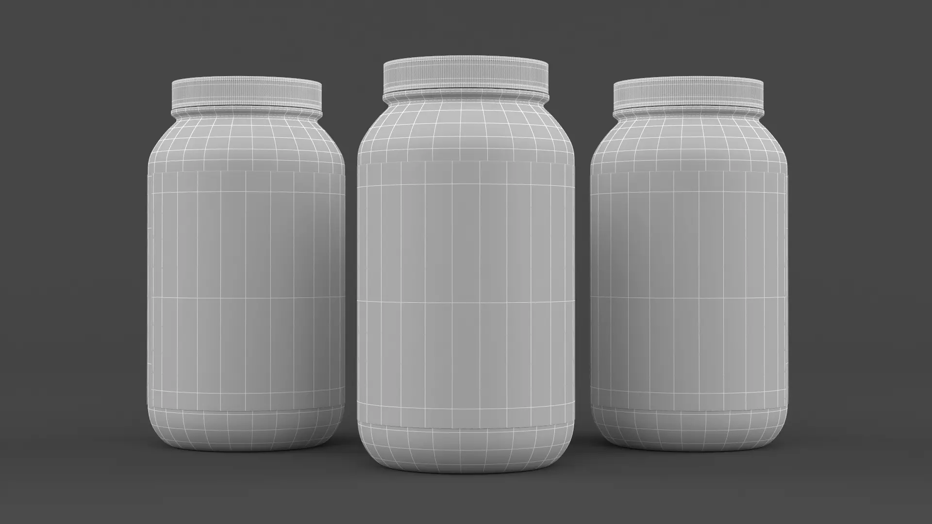 Protein Powder 3D model_5