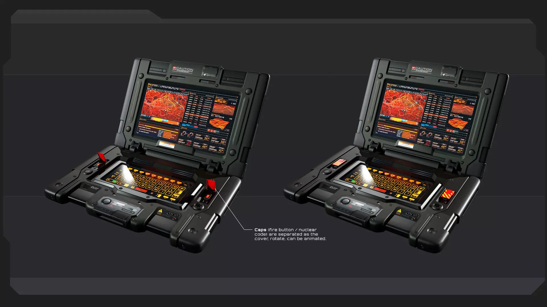 SF MILITARY Pack Low-poly 3D model_15