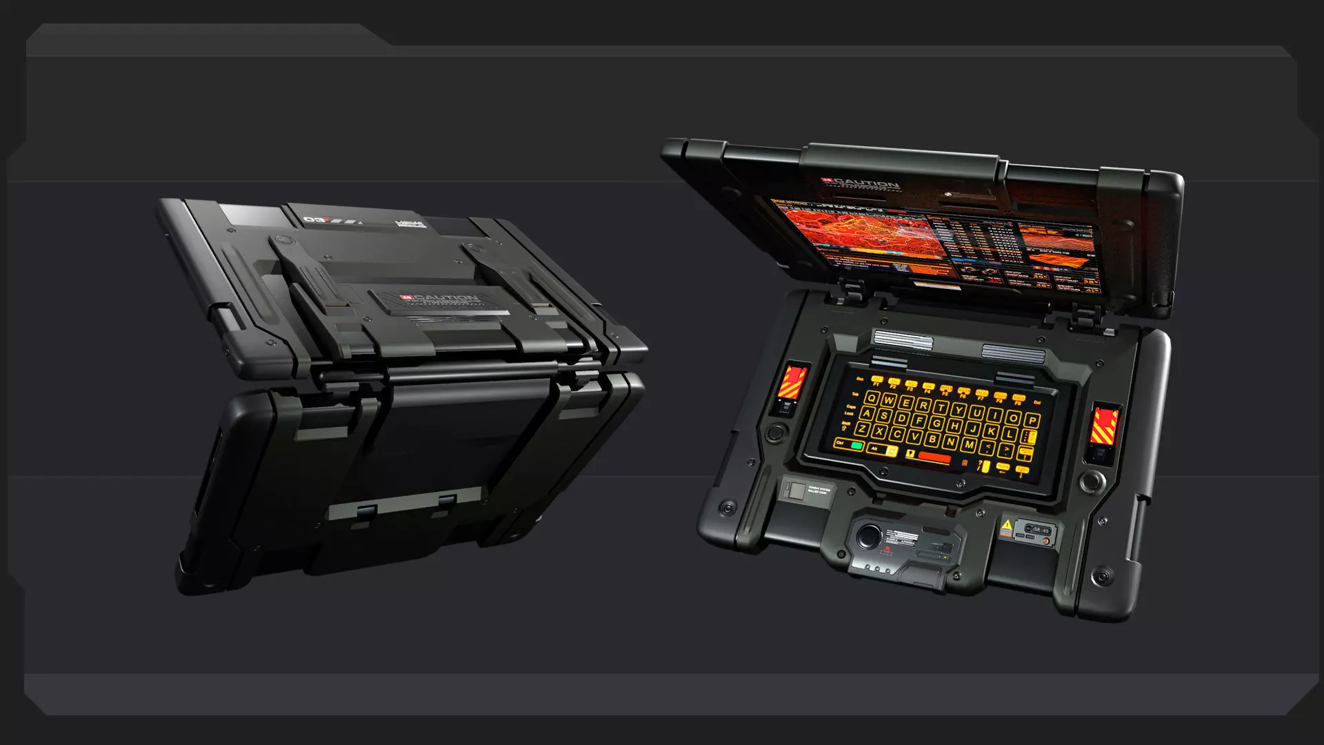 SF MILITARY Pack Low-poly 3D model_17