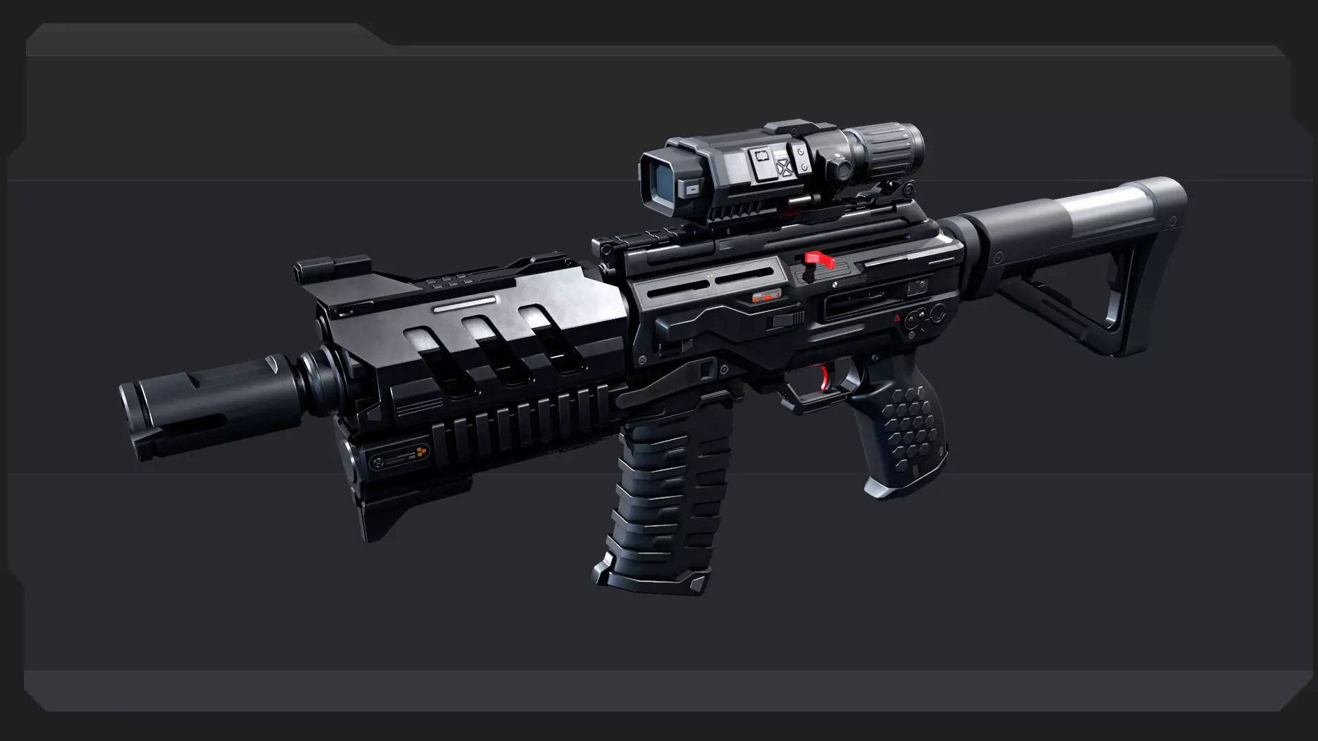 SF MILITARY Pack Low-poly 3D model_4