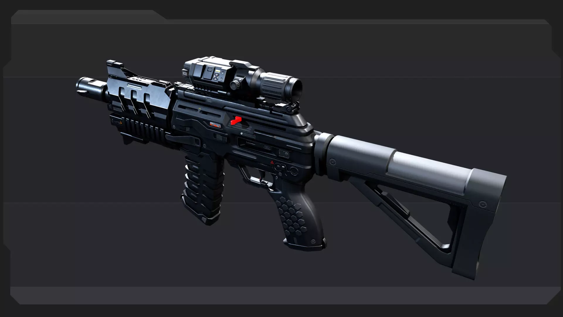 SF MILITARY Pack Low-poly 3D model_6