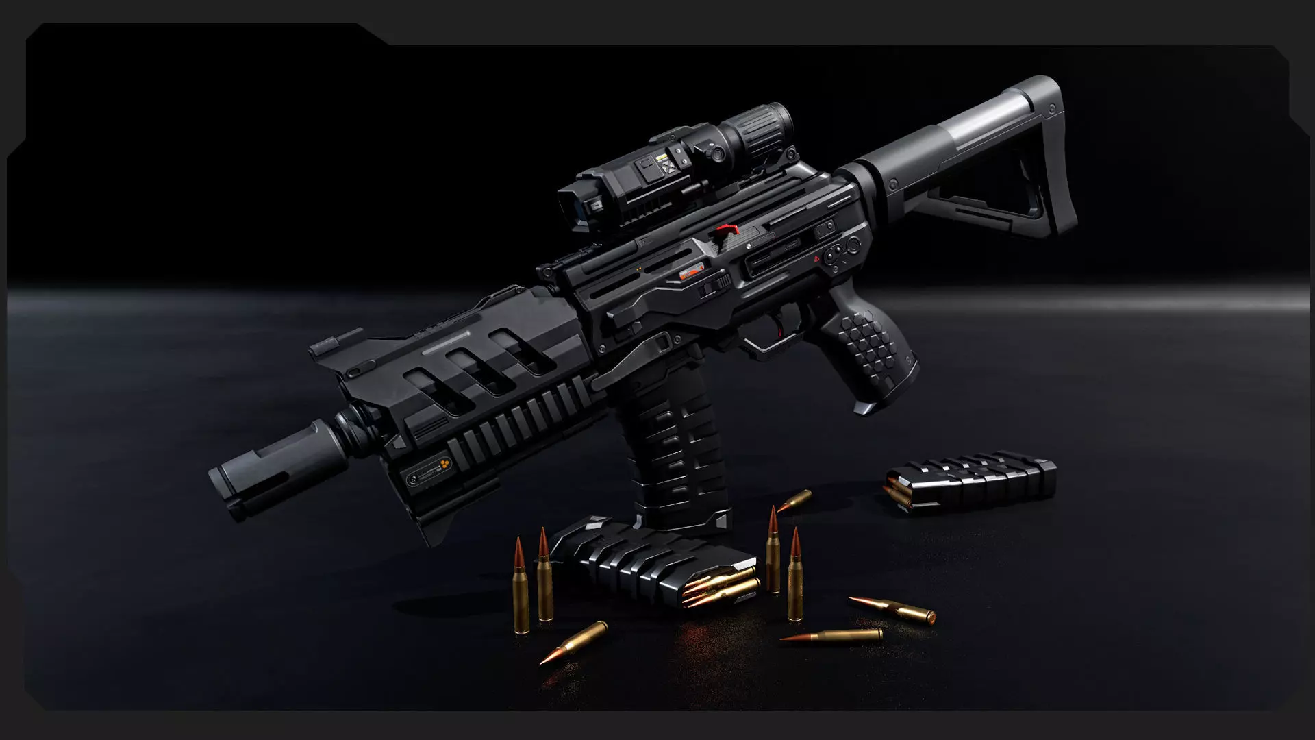 SF MILITARY Pack Low-poly 3D model_2