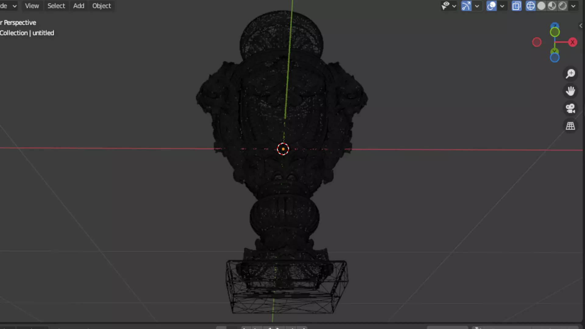 Classical urn decorative onlay cnc 3d printing stl 03 3D print model_7