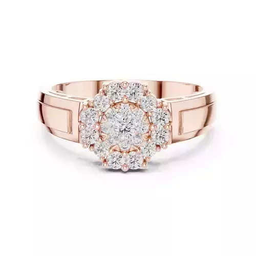 Diamond Cocktail Ring 3dm stl renders animation videos 3D print model Diamond Cocktail Ring 3dm stl renders animation videos 3D print model