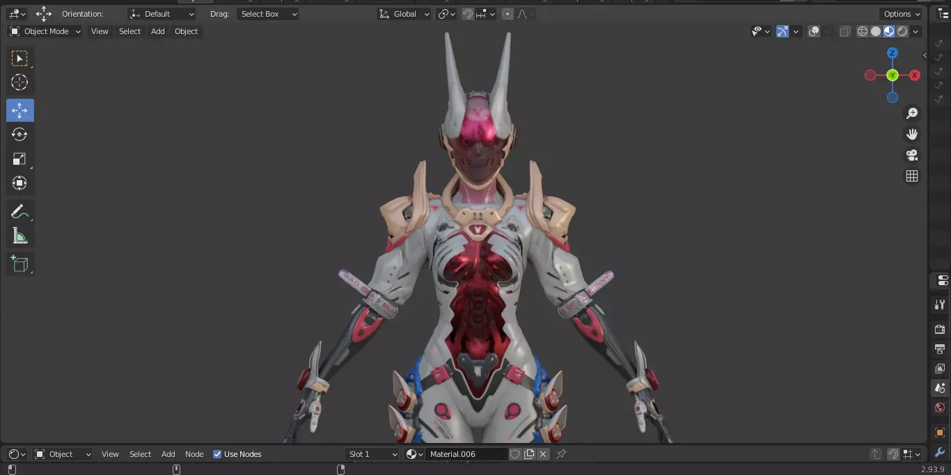 The First Descendant Skin 7 8 9 3D model_40