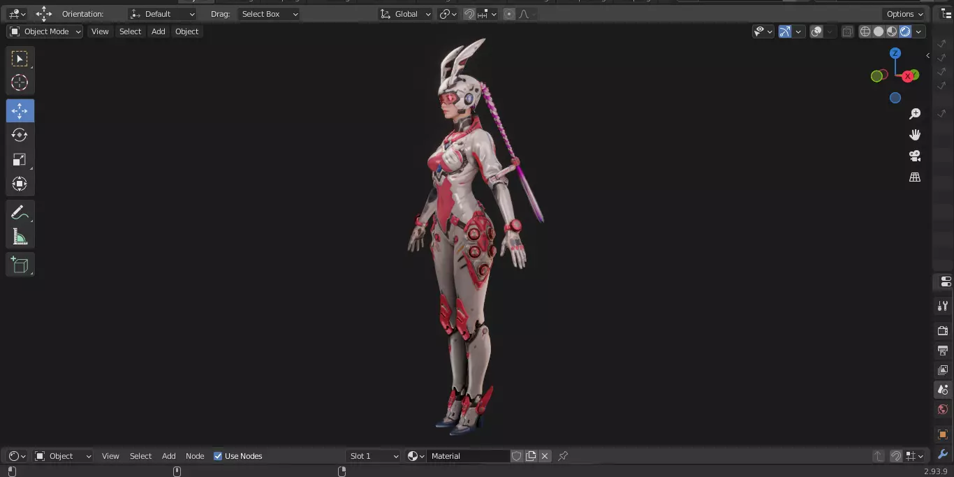 The First Descendant Skin 7 8 9 3D model_30