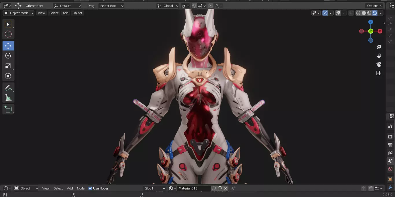 The First Descendant Skin 7 8 9 3D model_41