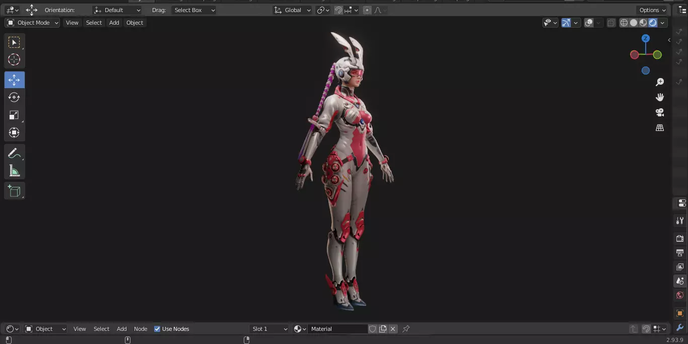 The First Descendant Skin 7 8 9 3D model_34