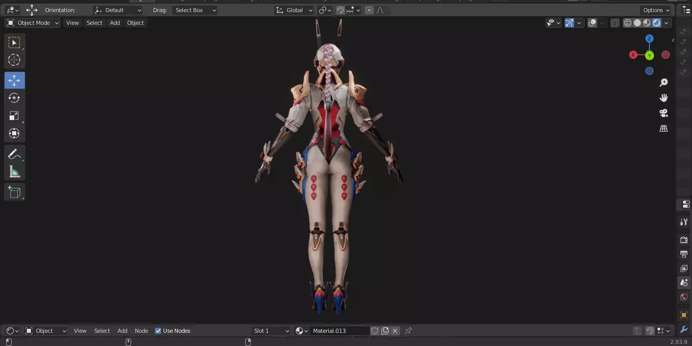 The First Descendant Skin 7 8 9 3D model_45