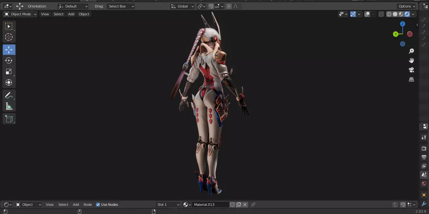 The First Descendant Skin 7 8 9 3D model_46