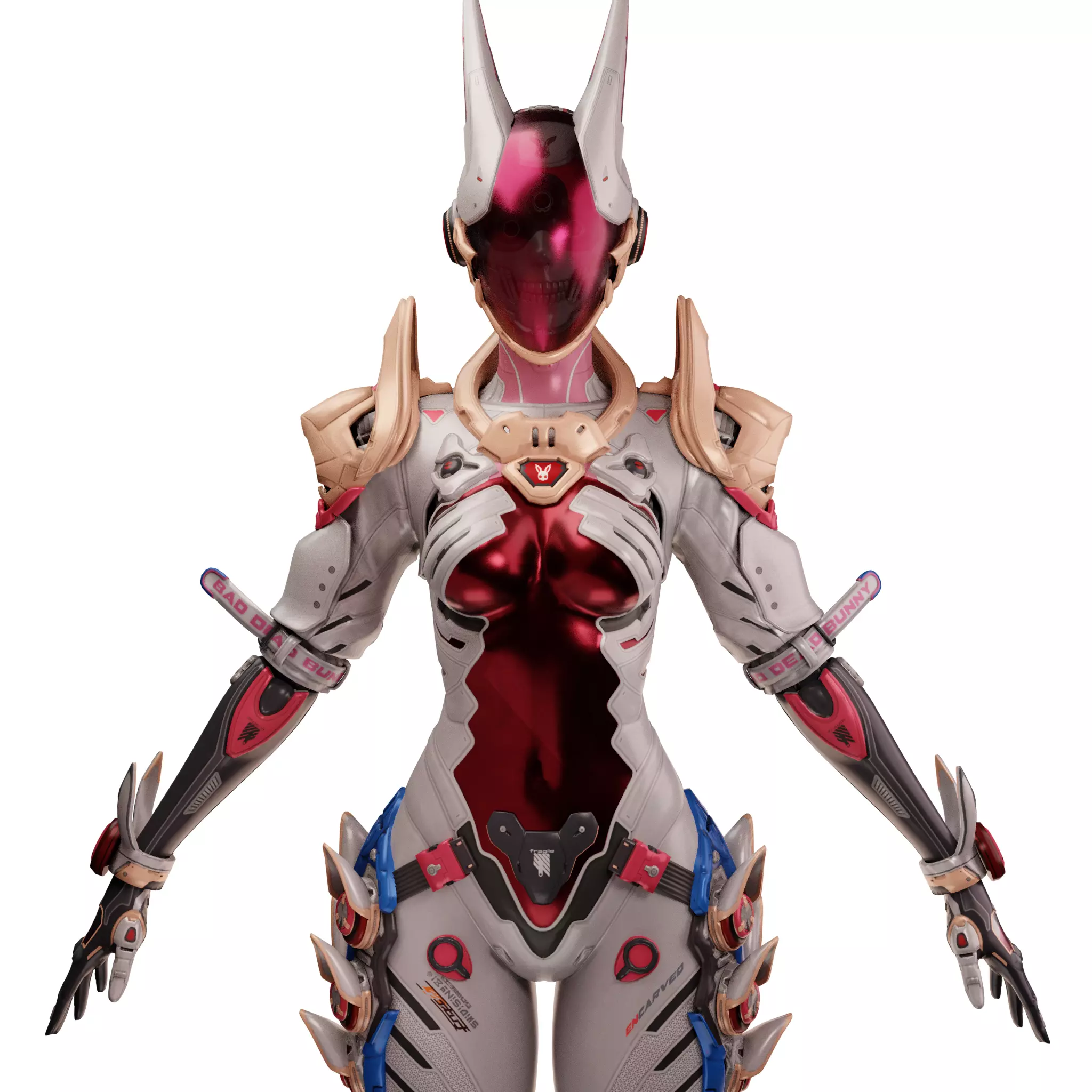 The First Descendant Skin 7 8 9 3D model_9