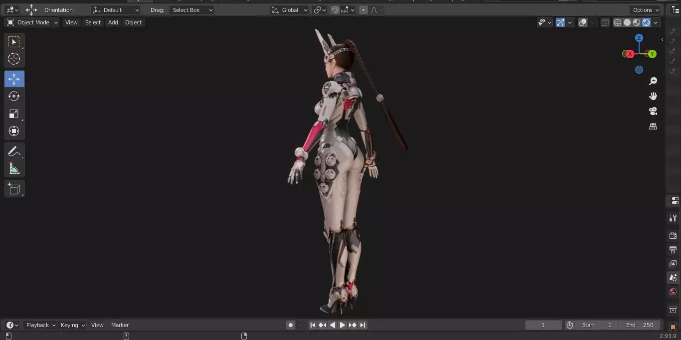 The First Descendant Skin 7 8 9 3D model_18