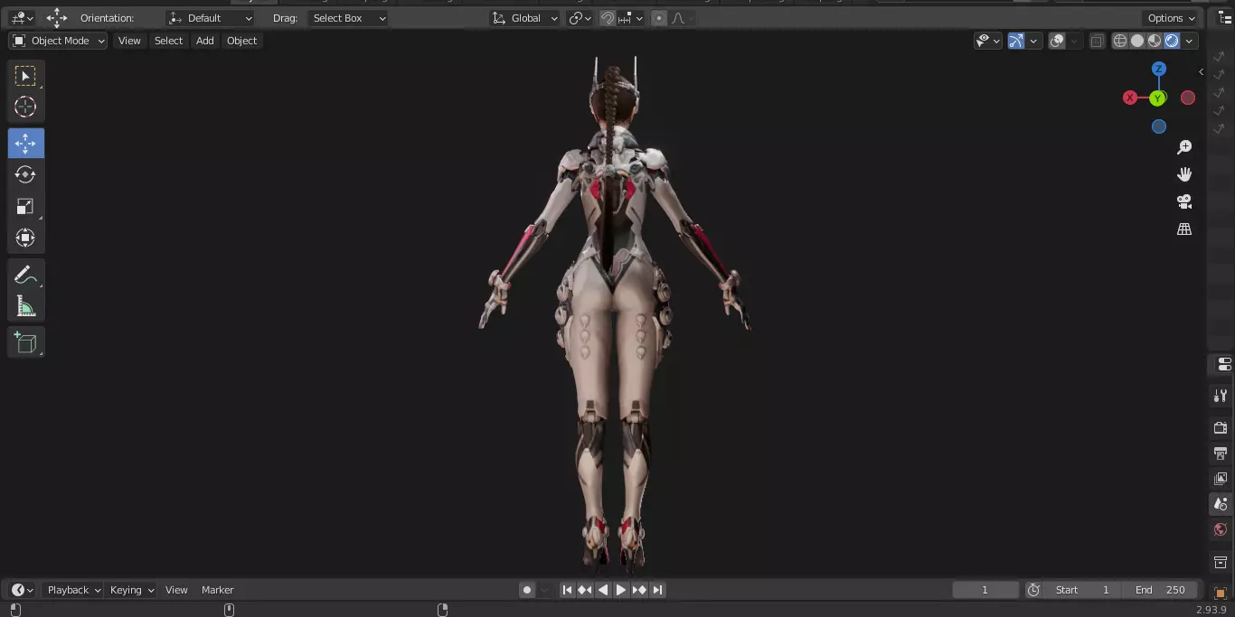 The First Descendant Skin 7 8 9 3D model_19