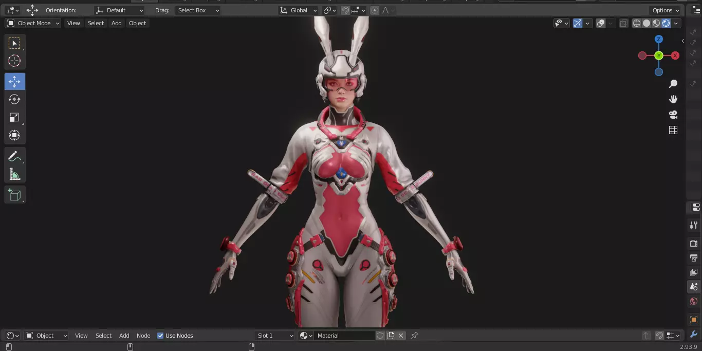 The First Descendant Skin 7 8 9 3D model_28