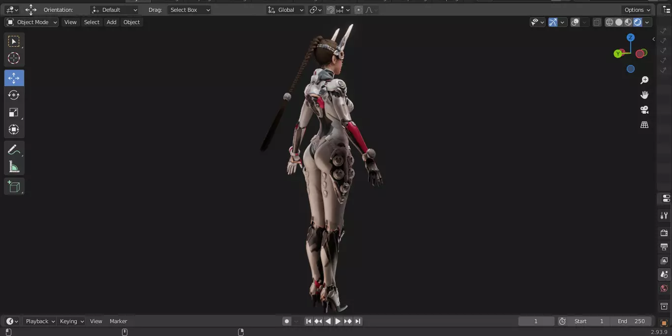 The First Descendant Skin 7 8 9 3D model_20