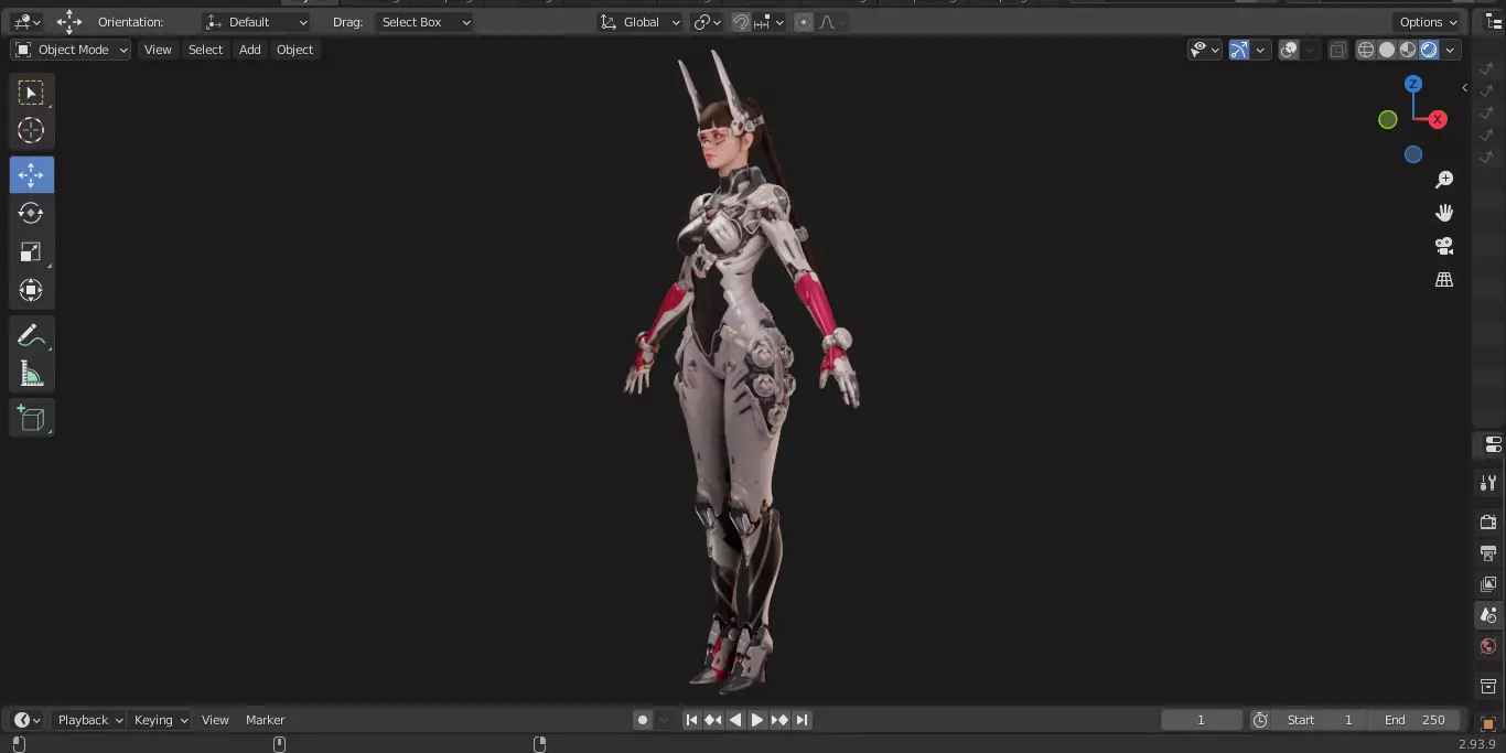 The First Descendant Skin 7 8 9 3D model_17