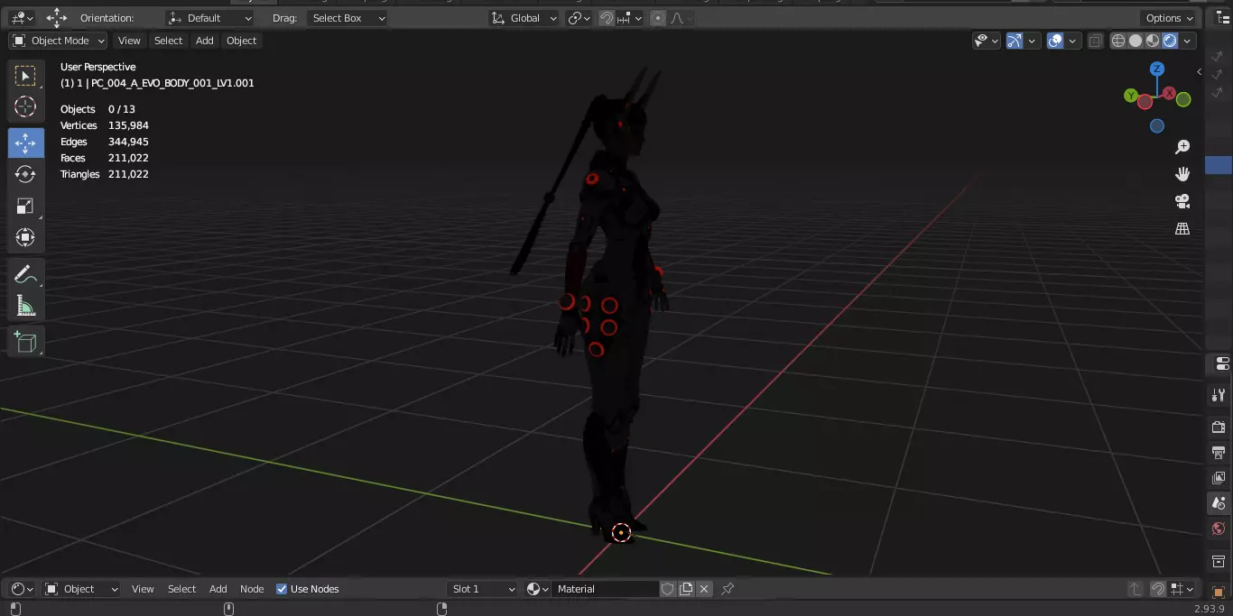 The First Descendant Skin 7 8 9 3D model_23