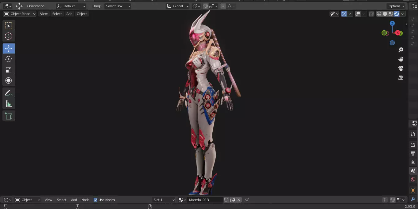 The First Descendant Skin 7 8 9 3D model_43