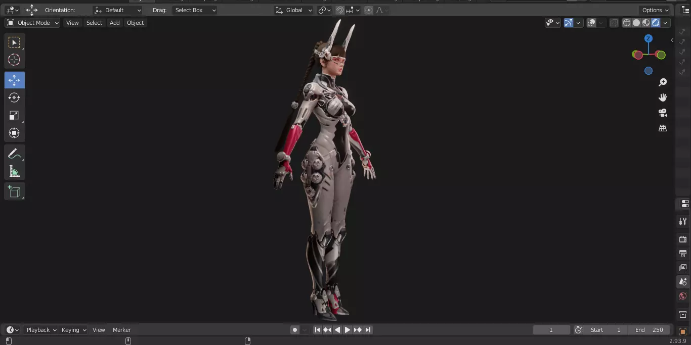 The First Descendant Skin 7 8 9 3D model_21