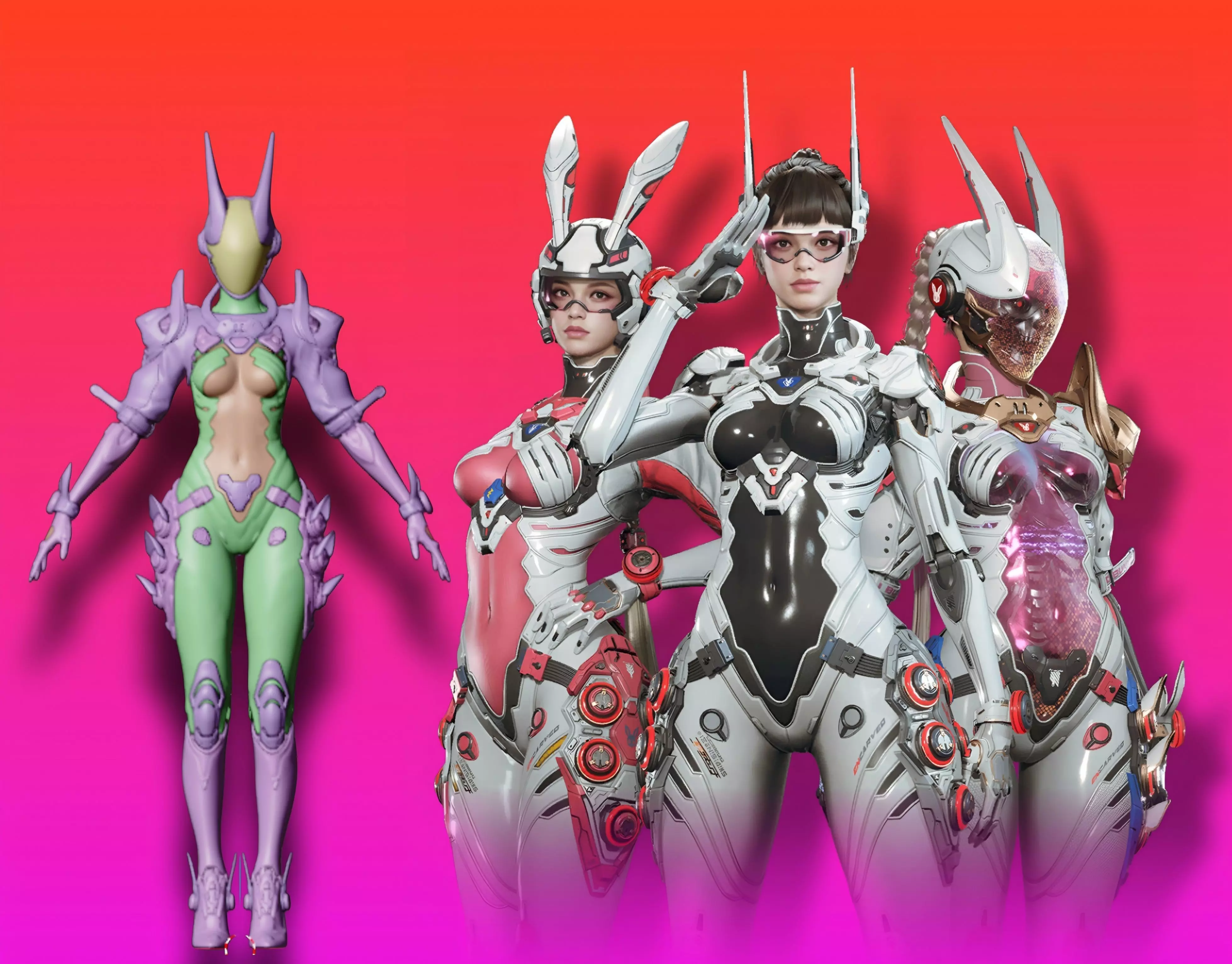 The First Descendant Skin 7 8 9 3D model_0