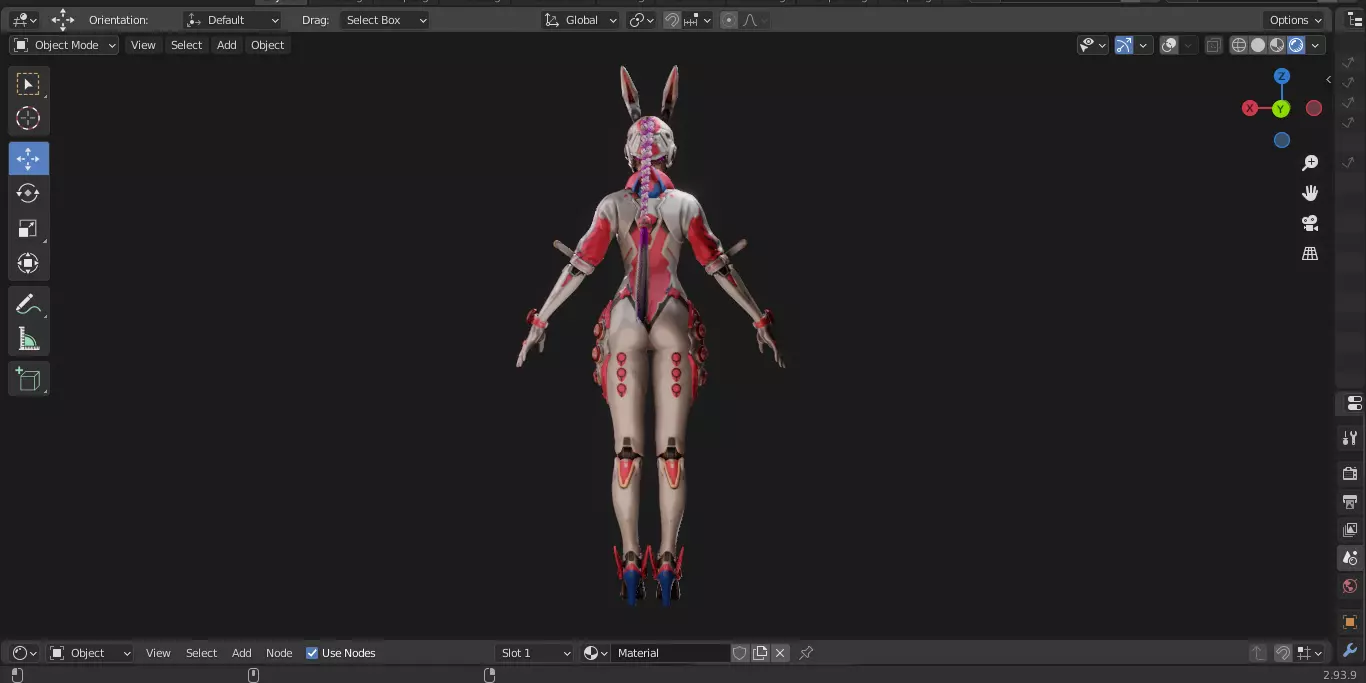 The First Descendant Skin 7 8 9 3D model_32
