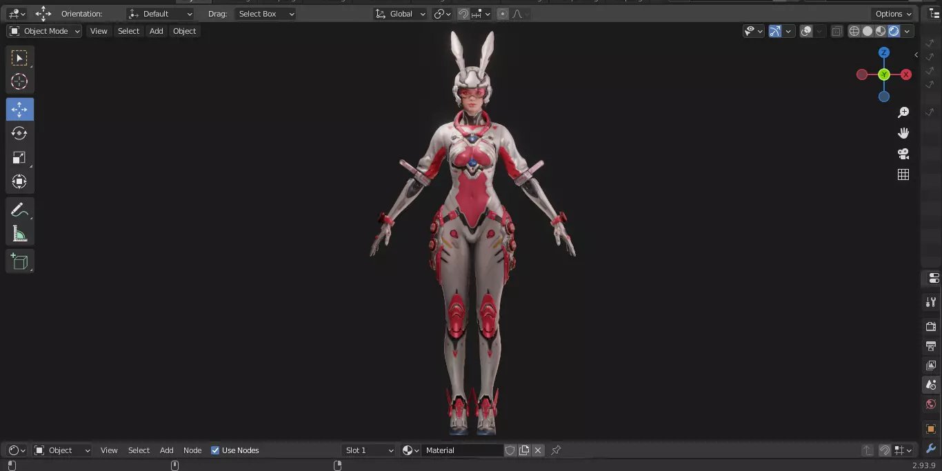 The First Descendant Skin 7 8 9 3D model_29