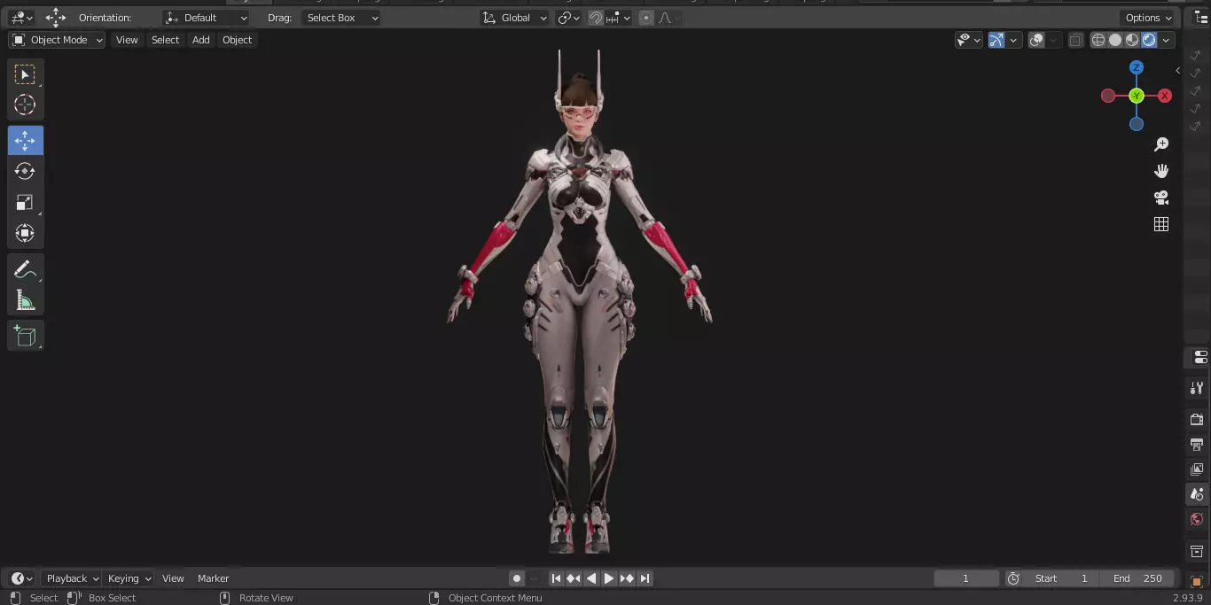 The First Descendant Skin 7 8 9 3D model_16