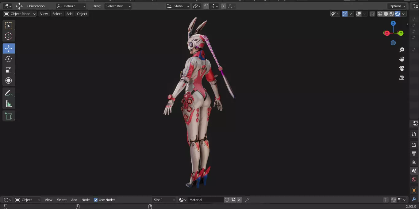 The First Descendant Skin 7 8 9 3D model_31