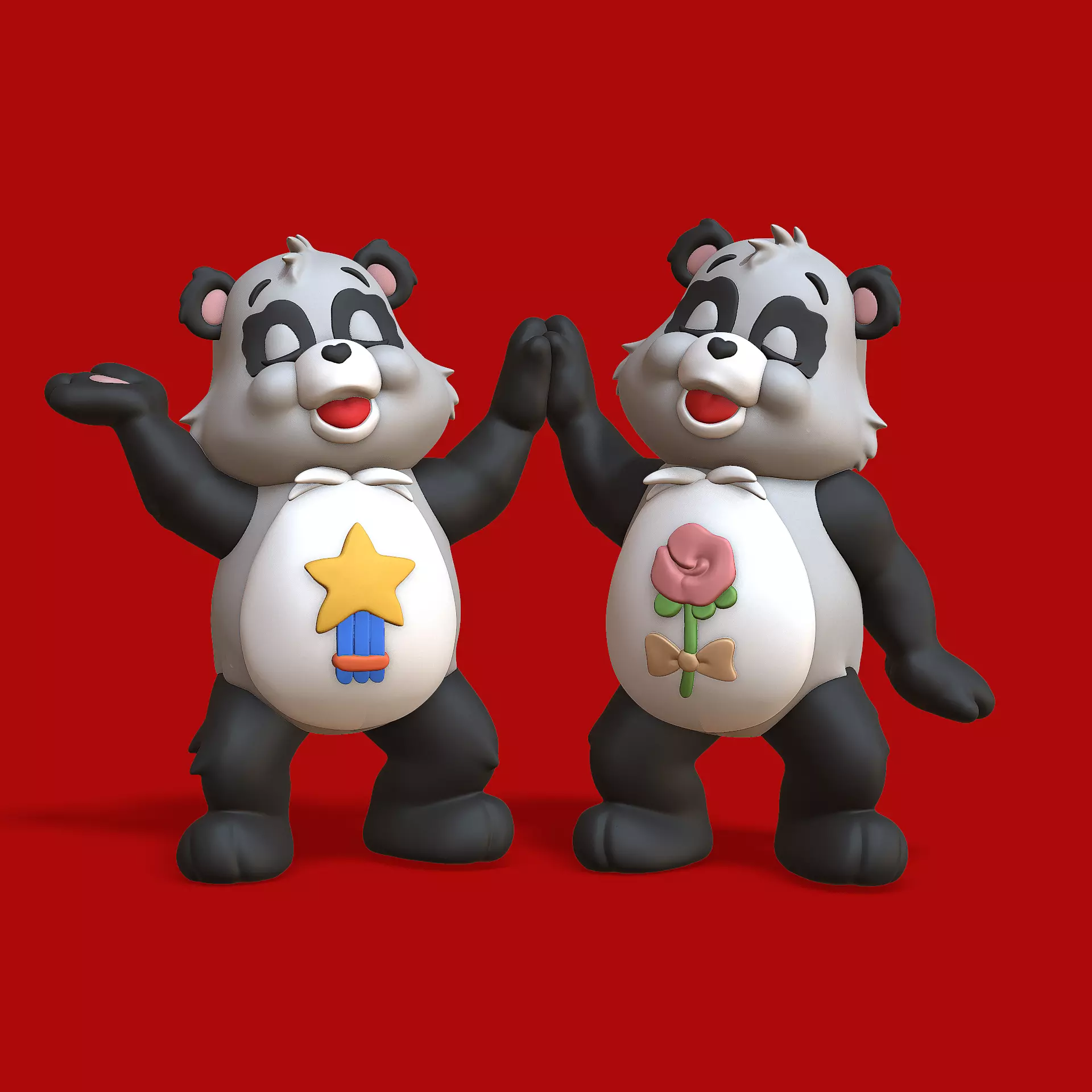 Care bears - Perfect and Polite Panda 3D print model