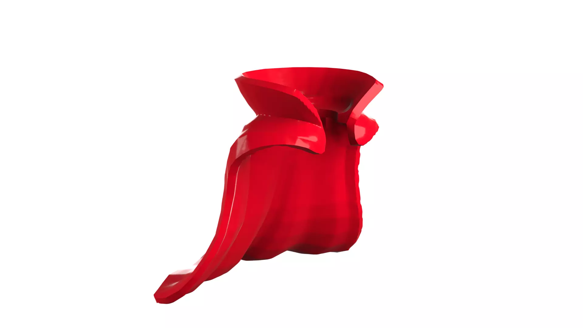 Custom3Dprint Minifigure Accessory - Cloak V1 3D print model_45