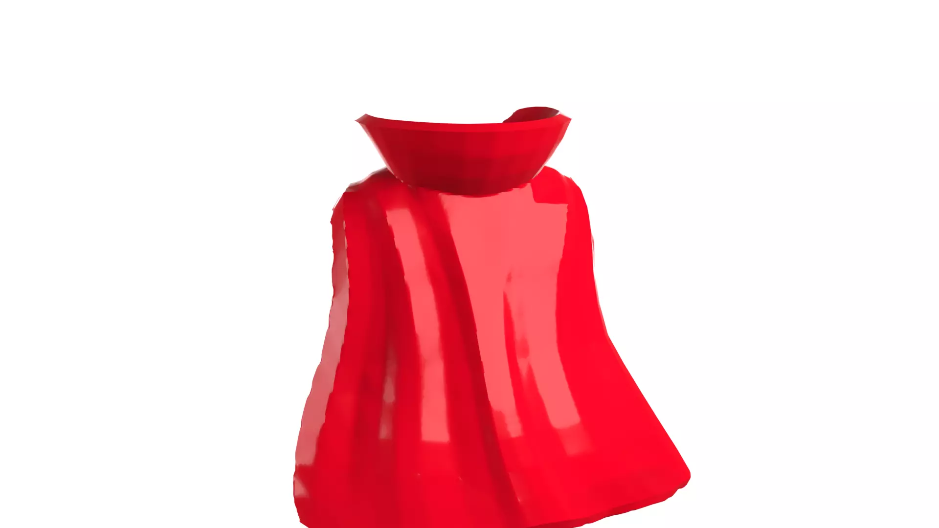 Custom3Dprint Minifigure Accessory - Cloak V1 3D print model_53
