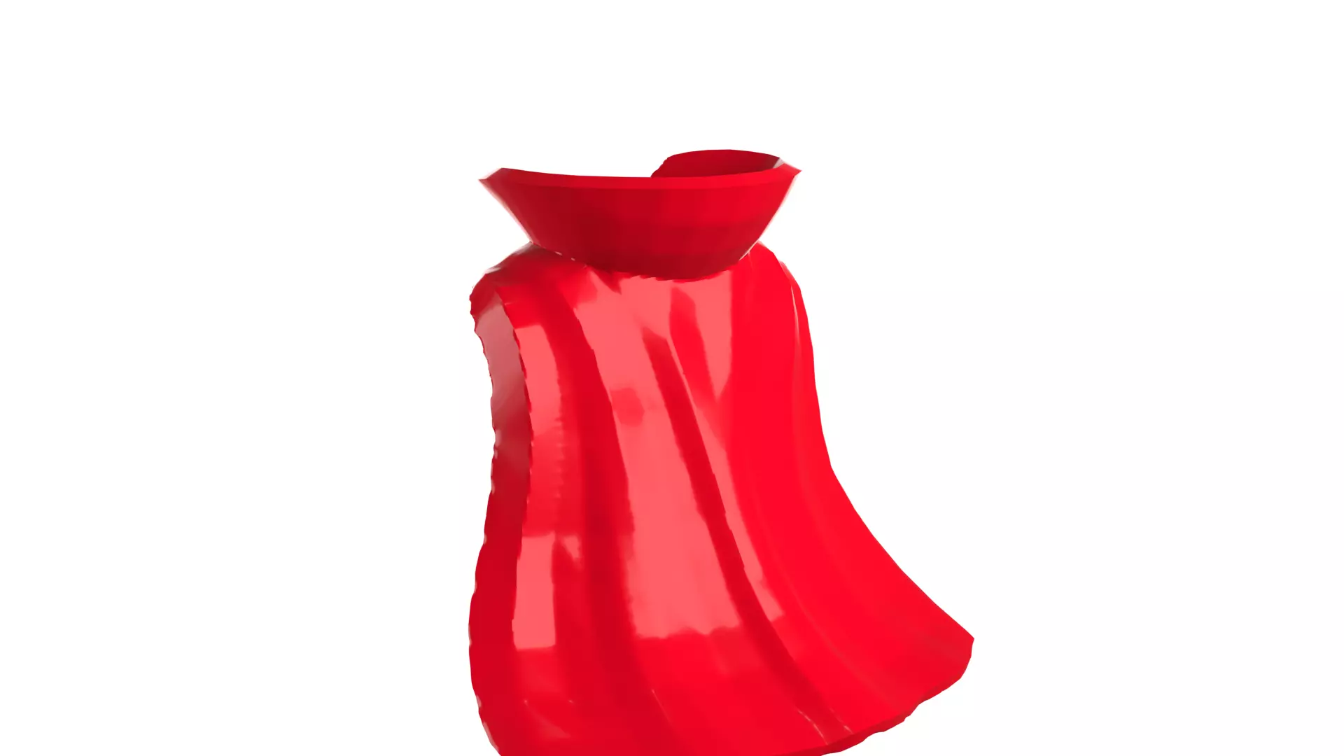 Custom3Dprint Minifigure Accessory - Cloak V1 3D print model_85