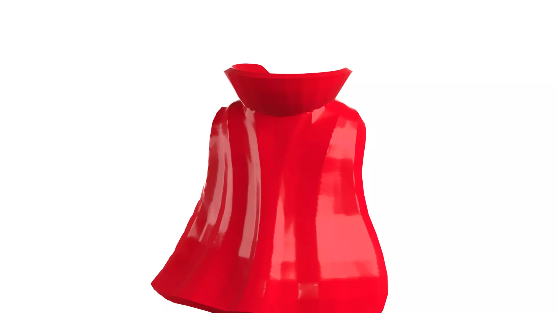 Custom3Dprint Minifigure Accessory - Cloak V1 3D print model_74