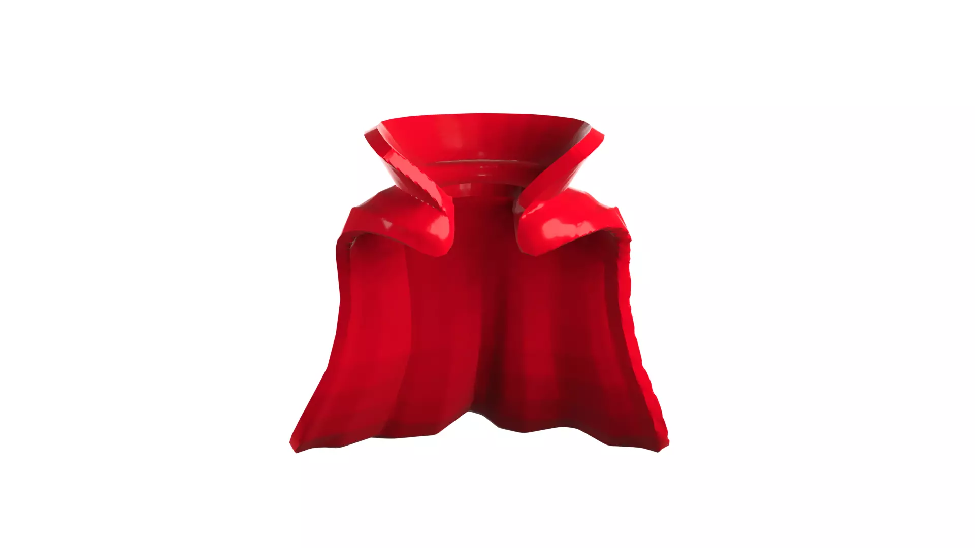 Custom3Dprint Minifigure Accessory - Cloak V1 3D print model_67