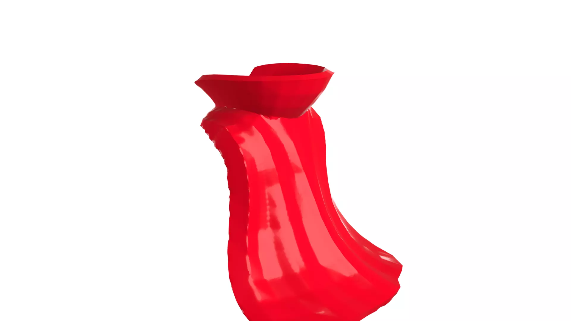 Custom3Dprint Minifigure Accessory - Cloak V1 3D print model_15