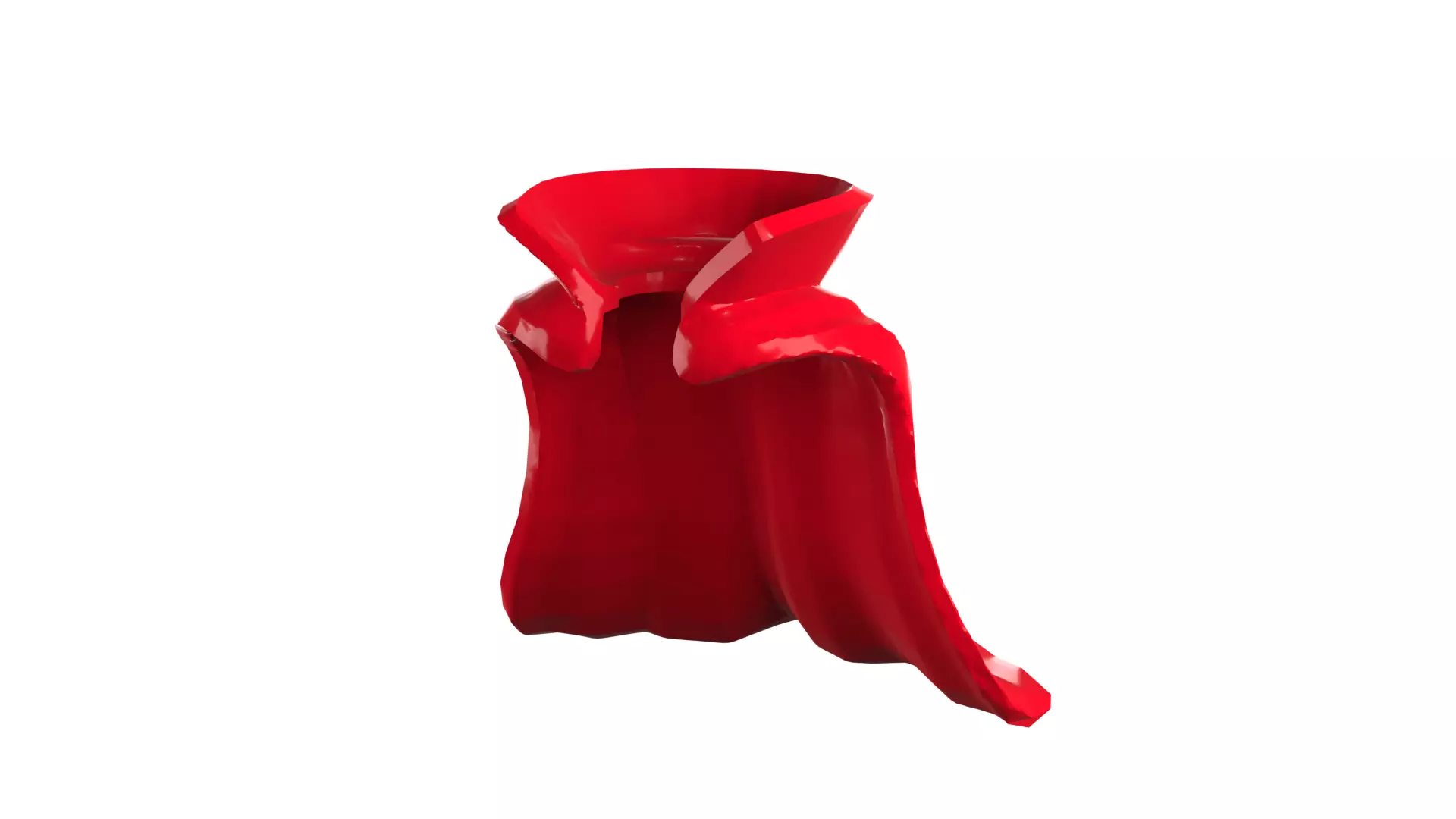 Custom3Dprint Minifigure Accessory - Cloak V1 3D print model_65